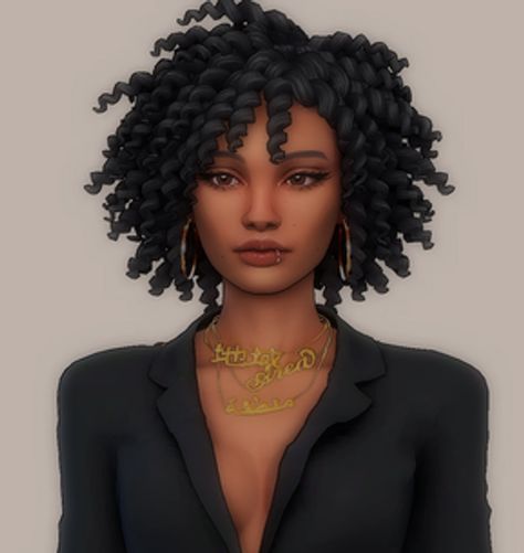 ♡ Irvine ♡ | ashleyysimss Sims 4 Curly Cc Hair, Sims 4 Cc Big Curly Hair, Sims 4 Hair For Black Sims, Afro Hair Sims 4 Cc Alpha, Sims 4 Cc Female Hair Curly, Maxis Match Afro Hair, Kie Gross Sims 4 Hair, Ts4 Black Cc, Black Sims Cc Hair