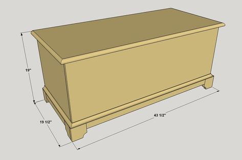 Diy Wood Chest, Diy Storage Trunk, Wooden Blanket Box, Adirondack Chairs Diy, Chests Diy, Chest Woodworking Plans, Wood Furniture Plans, Storing Blankets, Chest Design