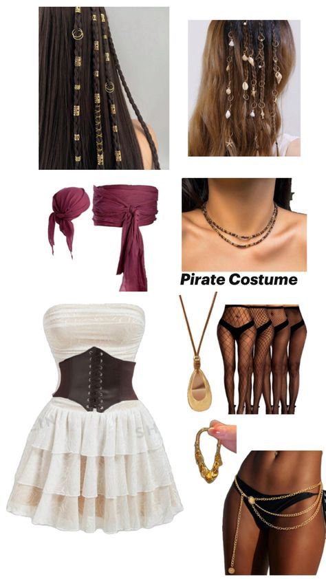 Cleopatra Halloween Costume, Pirate Costume Diy, Cute Group Halloween Costumes, Classy Halloween Costumes, Bff Halloween Costumes, Trio Halloween Costumes, Pirate Halloween Costumes, Pretty Halloween Costumes, Pirate Halloween