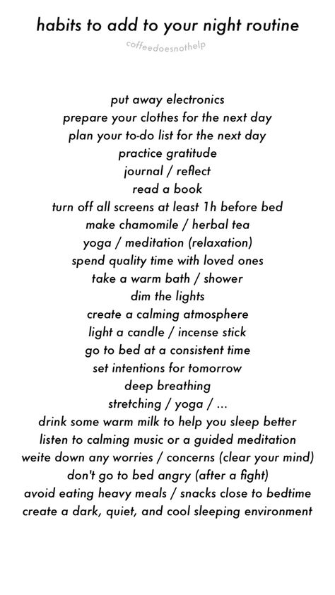 Calming Night Routine, Things To Schedule Every Month, Bedtime Journaling, Yoga Crystals, Daily Weekly Monthly Self Care, 2024 Mindset, Mental Space, Amazing Amy, Time Routine