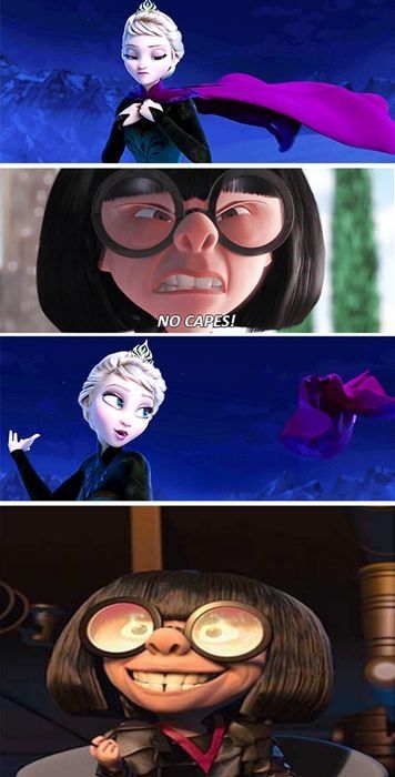 Frozen (Incredibles) Frozen Memes, Gender Bent Disney, Humor Disney, Funny Disney Memes, 밈 유머, Funny Disney Jokes, Funny Disney, Film Disney, Disney Jokes