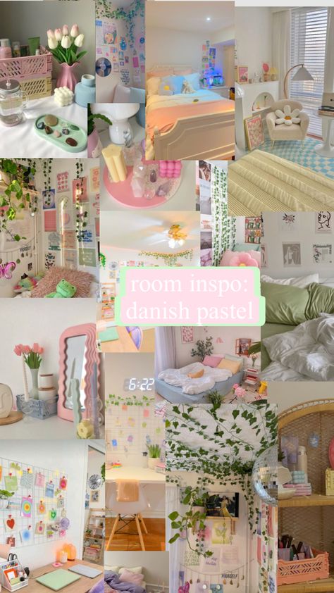 Danish Pastel Aesthetic Outfits, Danish Pastel Bedroom Aesthetic, Asthetic Zimmer, Room Inspo Pastel, Danish Aesthetic Room, Pastel Danish Bedroom, Danish Pastel Outfits, Pastel Bedroom Aesthetic, Pastel Danish Room