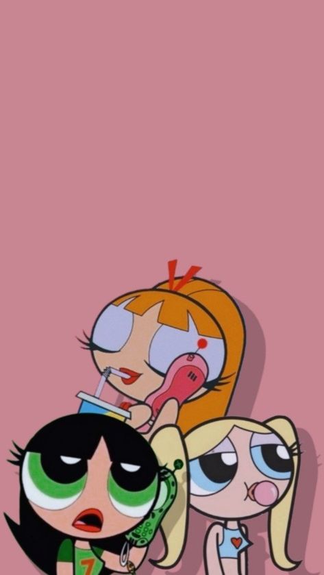 Slay Wallpapers Iphone, Super Nana Aesthetic, Powerpuff Girls Aesthetic Pfp, Blossom Wallpaper Powerpuff, Powerpuff Girls Background, Slay Background, Powerpuff Girls Aesthetic Wallpaper, Buttercup Powerpuff Girls Aesthetic, Pink Powerpuff Girl