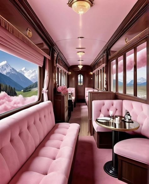 Party Bus, Cool Pools, Pretty In Pink, Train, Pool, Bedroom, Pink