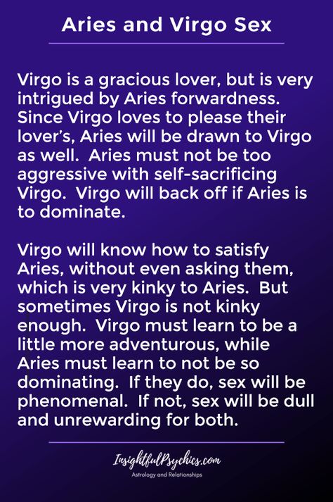 Aries Virgo Compatibility, Aries And Virgo, Girlfriend Things, Aries Relationship, Virgo Emotions, Virgo Relationships, Virgo Compatibility, Aries Compatibility, Virgo And Aries