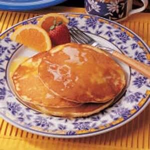 Orange Pancakes Recipes, Orange Ricotta Pancakes, El Dorado Arkansas, Orange Pancakes, Orange Ricotta, Sunrise Orange, Homemade Comfort Food, Ricotta Pancakes, Breakfast Specials