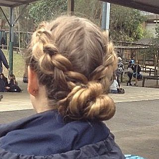 Plait Into Bun, Plaits Into Bun, Two Dutch Braids Into Bun, Dutch Braids Into Bun, Braids Into Bun, Two Plaits, Braids Two, Two Dutch Braids, Hairstyles Photos