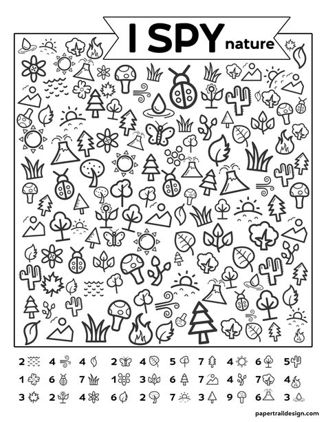 Nature Worksheets, Activity Pages For Kids, Nature Activity, Nature Games, Rainy Winter, 8k Ultra Hd, I Spy Games, Frozen Banana Bites, Free Printable Activities