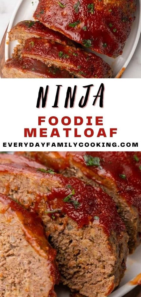 Ninja Foodi Meatloaf, Pressure Cooker Meatloaf, Beef Spices, Air Fryer Recipes Chicken Wings, Black Color Hairstyles, Multi Cooker Recipes, Ninja Cooking System Recipes, How To Cook Meatloaf, Instant Pot Pasta Recipe