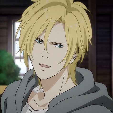 Anime Blonde Hair Boy, Ash Banana Fish Icon, Ash Lynx Pfp, Banana Fish Characters, Blond Characters, Ash Lynx Icon, Ash Banana Fish, Ash Linx, Ash Lynx Banana Fish