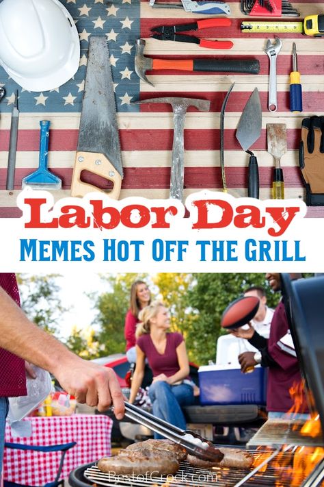 Labor Day memes can help us celebrate Labor Day in new ways while enjoying the best Labor Day BBQ recipes. Labor Day Quotes | Memes About Labor Day | BBQ Memes | Funny BBQ Memes | Funny Labor Day Memes | Jokes About Labor Day | Fun Quotes for Labor Day via @bestofcrock Labor Day Workout Ideas, Barbacoa Crock Pot, Crockpot Bbq Ribs, Crockpot Little Smokies, Labor Day Bbq, Labor Day Quotes, Barbacoa Beef, Coconut Milk Recipes, Best Bbq