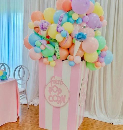 Carnival Baby Shower Ideas – Circus Baby Shower – Baby Shower Ideas 4U Candyland Baby Shower Theme, Girl Carnival Birthday Party, Circus Baby Shower Theme Girl, Carnival Baby Shower Theme Boy, Carnival Baby Shower Theme, Pink Carnival Theme Party, Carnival Baby Shower Theme Girl, Carnival Pastel Theme, Circus Baby Shower Theme