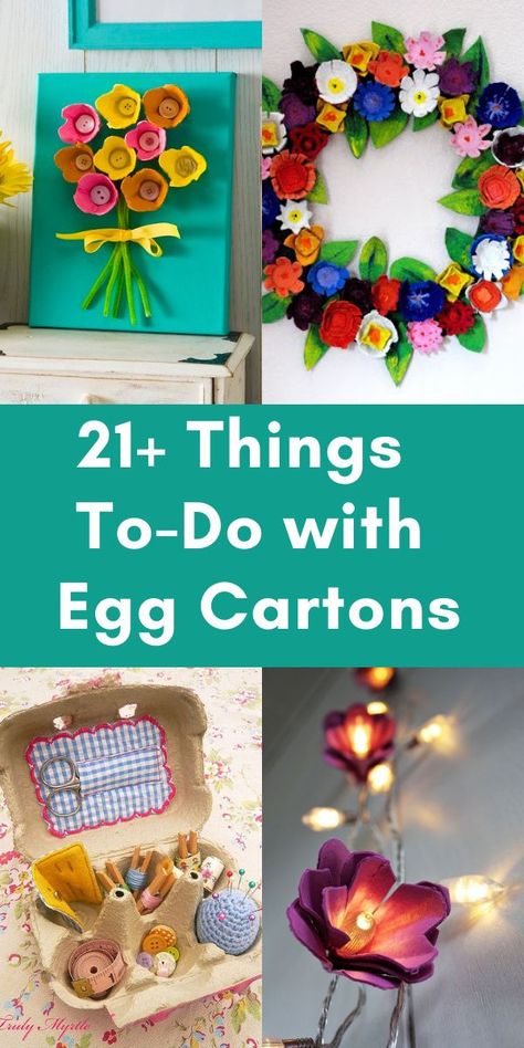 Egg Carton Uses, Egg Box Crafts, Spring Crafts For Toddlers, Diy Egg Carton, Egg Box Craft, Egg Carton Craft, Egg Carton Art, Carton Craft, Crate Crafts