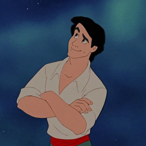 Prince Eric Cartoon, Prince Eric Fanart, Prince Eric Icon, Eric From Little Mermaid, Prince Eric Aesthetic, Prince Eric Disney, Eric Little Mermaid, Eric Aesthetic, Eric The Little Mermaid