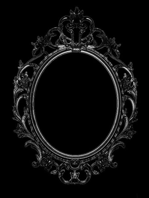 Black  Magic Mirror Mirror Overlay, Wattpad Background, Texture Graphic Design, Overlays Picsart, Magic Mirror, Ornate Frame, Arte Fantasy, Scene Creator, Dragon Age