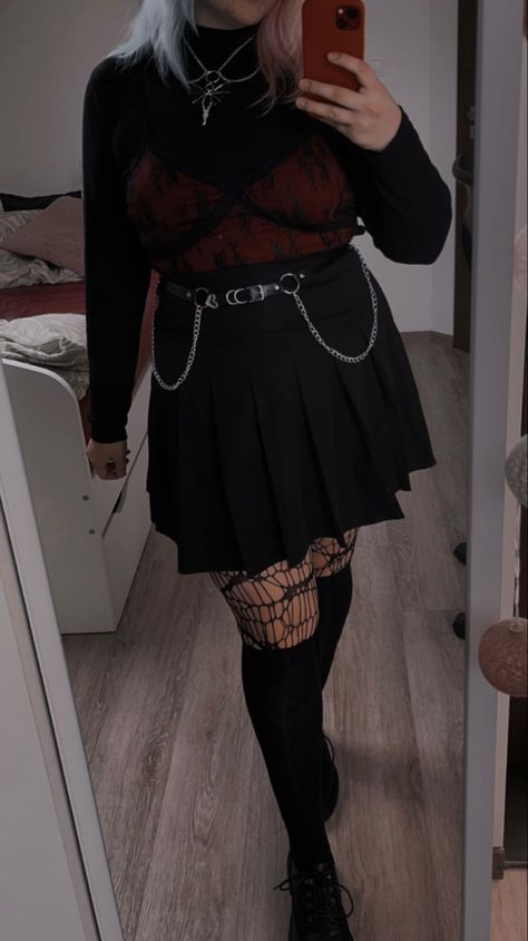 Vampire Outfit Plus Size, Alternative Fancy Outfit, Vampire Goth Outfits Plus Size, Goth Style Plus Size, Alt Goth Outfits Plus Size, Egirl Fashion Plus Size, Alt Girl Winter Outfits, Goth Clothes Plus Size, Alt Outfit Plus Size