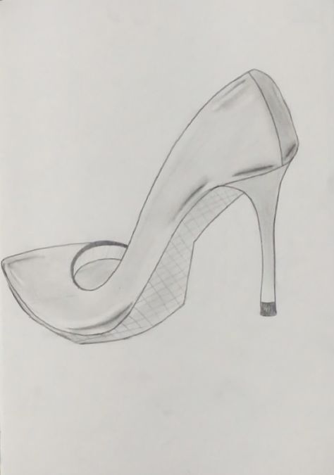 Sketch of a heel Sketch Ideas, Still Life Art, Shoe Art, Ghost Chair, Fashion Sketches, Life Art, Still Life, Wedding Shoe, Sketch