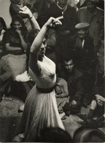 Denis Brihat Gypsy dancing in the evening at Saintes-Maries de la Mer. Photograph. Vintage silver print silver print People Dancing Aesthetic, Silver Print, Caravaggio, Jolie Photo, Dance Photography, Pics Art, Small Things, Divine Feminine, Photography Inspo