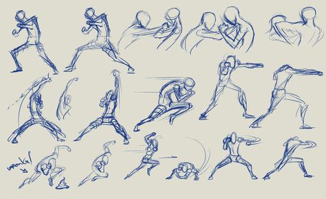 Punching Action Poses, Man Punching Pose Reference, Jumping Punch Pose, Naruto Action Poses, Character Punching Reference, Jump Punch Pose, Punching Art Reference, Punch Pose Drawing, Punching Pose Drawing