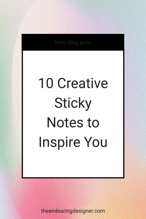 10 FUN & Cool Sticky Post It Notes That Will Spur Your Creativity Like Crazy Picky Kids, Secret Safe, Creative Stationery, Acupressure Points, Font Pairing, Colorful Accessories, Notes Design, Music Photo, Like Crazy