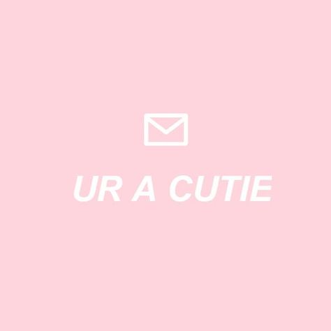 Ur cute. She's cute. I'm cute. We're all cute! Have you told someone they're cute today? Pink Thoughts, Ur Cute, Cute Aesthetic, Selfies, The Good, Domain Name, Tumblr, For Sale, Pink