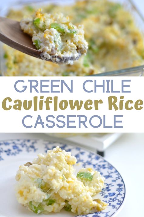 Cauliflower Rice Casserole Recipes, Recipes Using Cauliflower Rice, Recipes Using Cauliflower, Recipes Cauliflower Rice, Riced Califlower Recipes, Keto Cauliflower Rice Recipes, Keto Cauliflower Rice, Rice Casseroles, Recipe Using Cauliflower