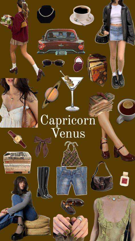 Venus In Capricorn, Venus Clothing, Capricorn Aesthetic, Capricorn Rising, Venus Fashion, Cottagecore Outfits, Lookbook Outfits, Outfits Aesthetic, Classy Outfits