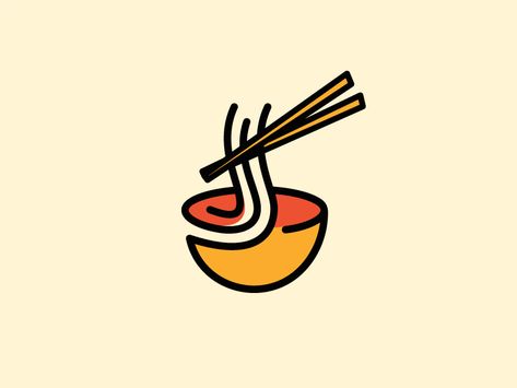 Chinese Noodle Restaurant, Ramen Logo, Noodle Logo, Noodle Restaurant, Restaurant Logo, Fish Logo, Bakery Logo, Logo Wall, Modern Restaurant