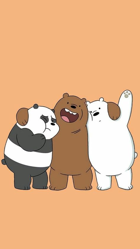 We Are Bears, Cartoon Bears, We Bear Bears, We Bare Bear, We Bare Bears Wallpapers, Bear Bears, Ice Bear, We Bear, We Bare Bears