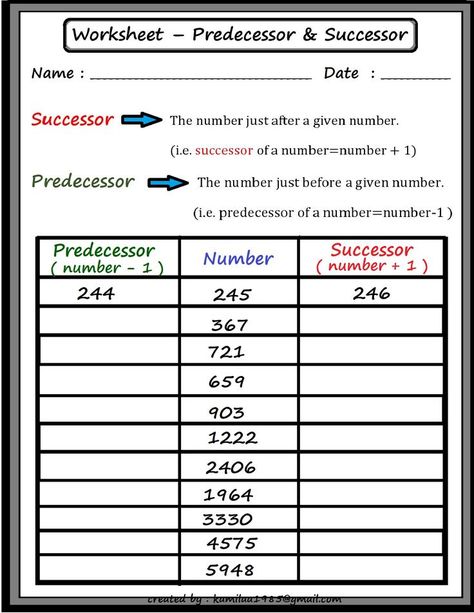 Predecessor And Successor Worksheet, Maths Questions, Grade 5 Math Worksheets, June Month, Maths Worksheet, Mental Maths Worksheets, Fun Math Worksheets, Teaching Math Strategies, Numbers Worksheet