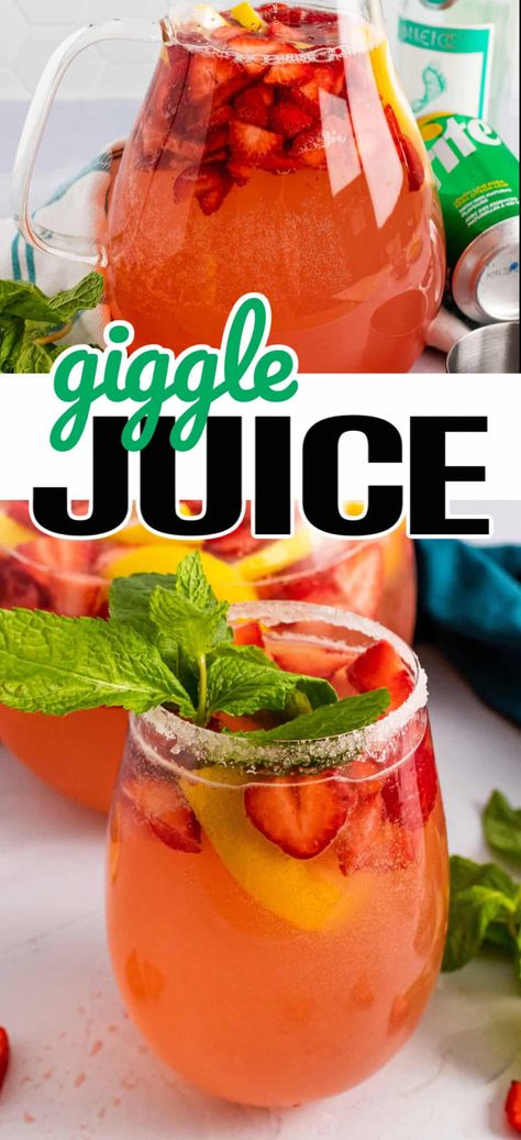 Tropical Giggle Juice, Alcohol Pitcher Recipes, Pitcher Drinks Alcohol, Giggle Juice Recipe, Fruity Vodka Drinks, Moscato Drinks, Cocktail Board, Vacation Cocktails, Giggle Juice