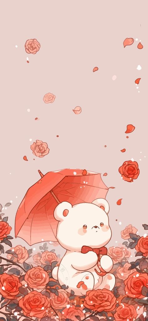 Red And Pink Wallpaper Aesthetic, Kawaii Fall Wallpaper, Red Cute Aesthetic, Pink Nation Wallpaper, Wallpapers Girl, Cherry Blossom Japan, Cute Fall Wallpaper, Pretty Phone Wallpaper, Hello Kitty Drawing