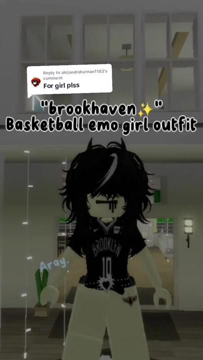 Fete Emo, Outfit Ideas Emo, Emo Roblox Outfits, Cute Emo Outfits, Basketball Girl, Brookhaven Codes, Roblox Emo Outfits, Roblox Brookhaven, Emo Roblox