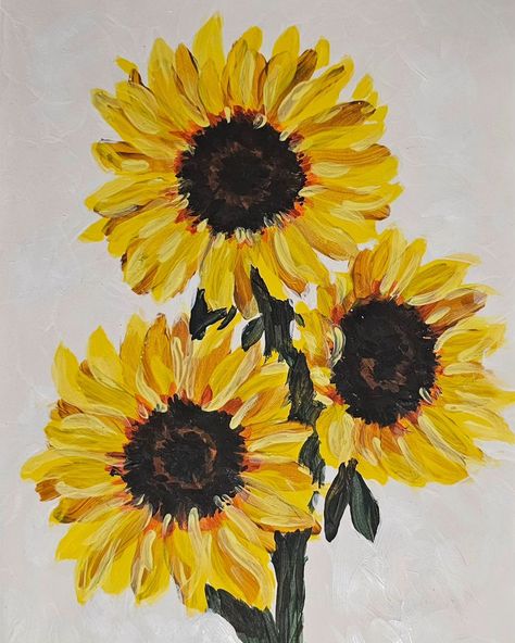 Sunflowers🌻 This time i followed a painting tutorial on youtube, I really love flowers and I plan do paint a lot more in the future. This all I just practice for me. Hope you like it❄️ Day 6/30 #naturepainting #naturepaint #sunflowers #flowerpainting #acrylicpainting #acrylmalerei #Kunst #blumen #artoftheday #art #artgallery #paintingoftheday🎨🎨 #sonnenblumen #naturesbeauty Sunflower Painting Acrylic, Painted Sunflowers, It Day, Orange Painting, Cute Laptop Stickers, Sunflower Painting, Youtube I, Day 6, Nature Paintings