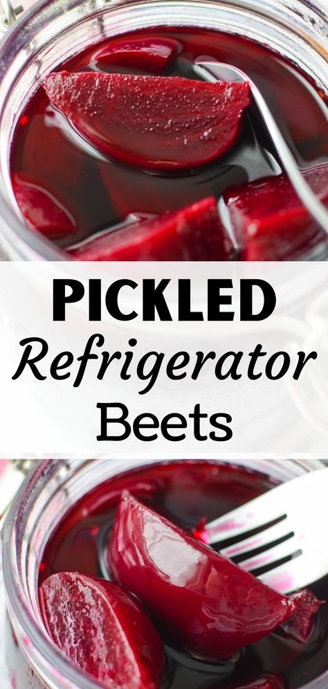 Homemade Pickled Beets Recipe, Pickled Beet Recipe, Pickles Beets, Refrigerator Pickled Beets, Pickled Beets Recipe, Pickled Vegetables Recipe, Refrigerator Pickles, Beet Recipes, Pickled Beets