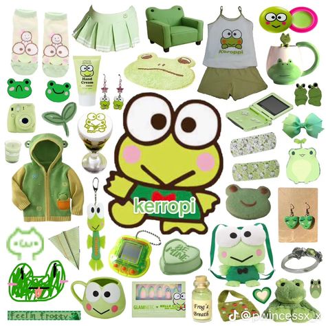 Sanrio Outfits, Hello Kitty School, Sanrio Fashion, Strawberry Shortcake Characters, Frog Decor, Hello Kitty Clothes, Fiesta Outfit, Mermaid Outfit, Character Inspired Outfits