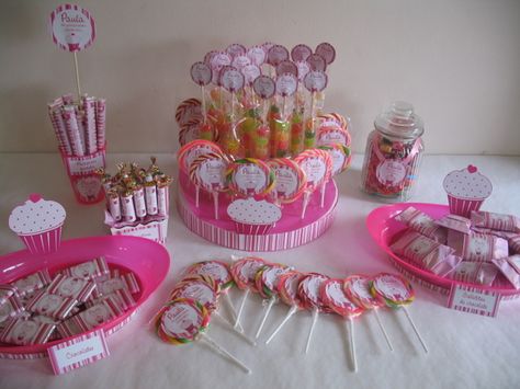 CANDY BAR SENCILLO Hbd To Me, Hello Kitty Party, Cat Party, Candy Bar, 2nd Birthday, Hello Kitty, Kitty, Candy, Bar