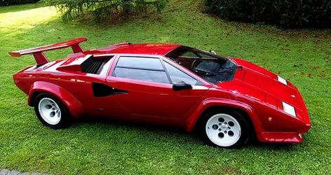 Lamborghini Pics, Lambo Countach, Classic Lamborghini, Kit Cars Replica, Mini Auto, Replica Cars, Daytona Coupe, Pontiac Fiero, Lamborghini Miura