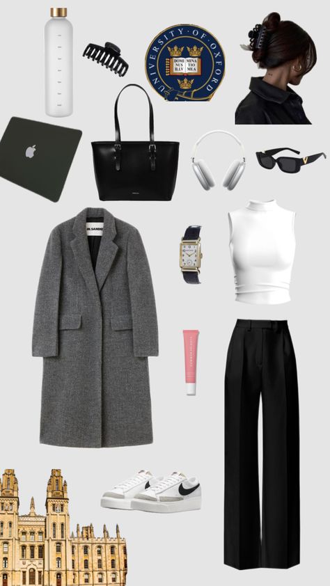 Oxford University Capsule Wardrobe Planning, University Outfit, University Style, Wardrobe Planning, Oxford University, Winter Fits, Mini Tattoos, Fitness Inspo, Capsule Wardrobe