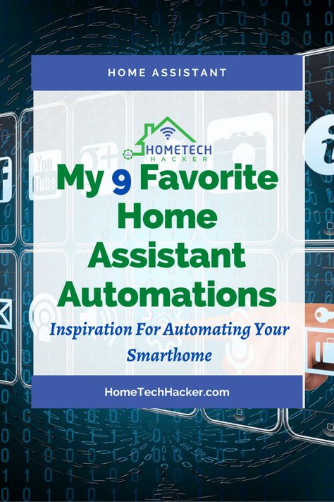 My 9 Favorite Home Assistant Automations - HomeTechHacker Home Assistant Automation, Home Assistant Dashboard, Home Automation Ideas, Diy Home Automation, Best Home Automation, Smart Home Automation Systems, Hydronic Heating Systems, Home Assistant, Nintendo Switch System