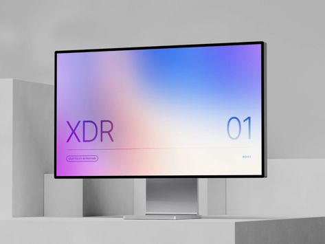 ProDisplay XDR Mockups by Daniel Klopper on Dribbble Dance App, Web Design Mockup, Web Mockup, Free Desktop Wallpaper, Stationery Printing, Branding Mockups, Mockup Templates, Mockup Free Psd, Free Mockup