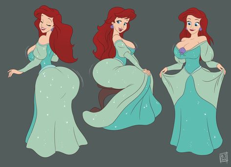 رورونوا زورو, Female Cartoon Characters, Female Cartoon, Dessin Adorable, Female Character Design, Disney Fan Art, Drawing Base, Anime Poses, Little Mermaid