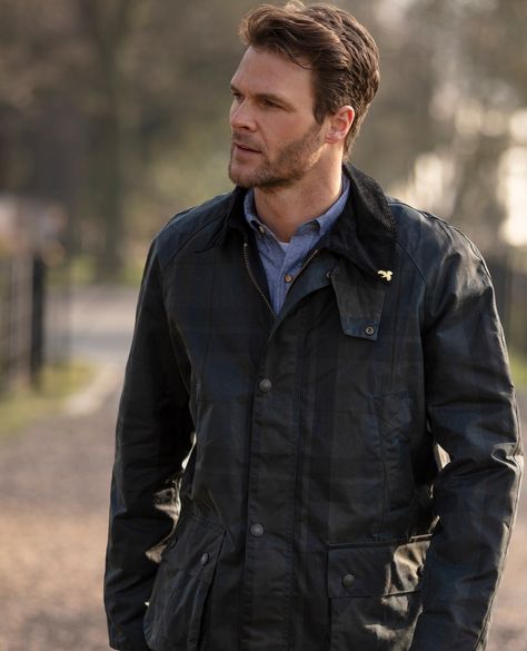 The Landowner Walking Jacket in Dundee Check, the ultimate all year rounder wax jacket! Versatile, durable and above all stylish, it features 6oz medium weight waxed cotton in a Dundee tartan print. Mens Dress Shoes Guide, John Partridge, Dog Treat Pouch, Wax Jacket, Barbour Mens, British Outfits, Wax Jackets, Partridge, Brown Aesthetic