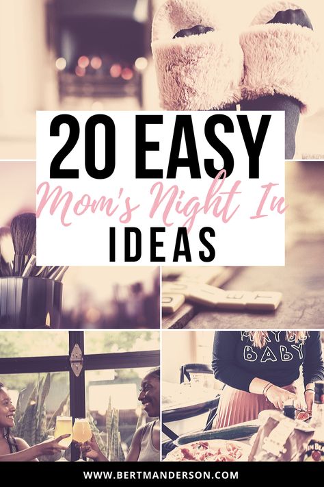 20 easy mom's night in ideas to bring your mom squad closer together without breaking the bank.   #momsnightin #momsnight #partyideas #mom #girlsnight Moms Night Out Games, Mommy Club Ideas, Activities For Moms Groups, Women Night In Party Ideas, Fun Ideas For Ladies Night, Moms Get Together Ideas, Moms Club Ideas, Snacks For Moms Night, Mom Hangout Ideas