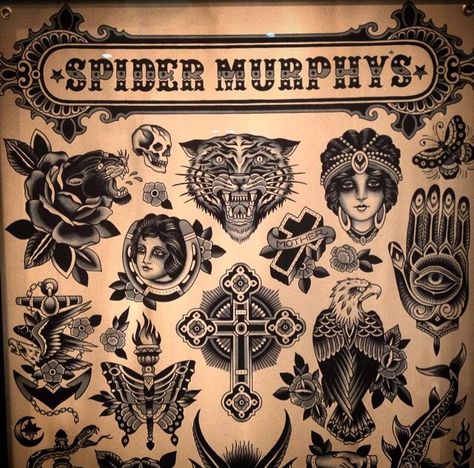 Spider Murphy's Spider Murphy, Panther Head, Tattoo On, Panther, To My Daughter, Vintage World Maps, Gap, Map, Tattoos