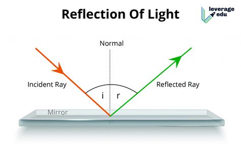 Reflection of Light Laws Of Reflection Of Light, Reflection Of Light Science, Law Of Reflection, Reflection Of Light, Basic Physics Formulas, Light Reflection And Refraction, Specular Reflection, Reflecting Telescope, Diffuse Reflection