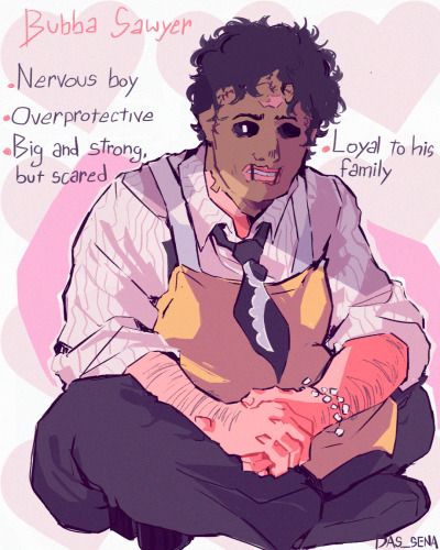 Bubba Sawyer Leatherface, Bubba Sawyer X Y/n, Thomas Brown Hewitt, Thomas Hewitt Fanart, Bubba Sawyer Fanart, Slasher Men, Leatherface Fan Art, Slasher Pfp, Thomas Hewitt