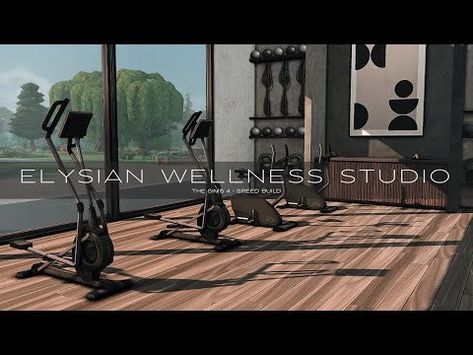 ♡ bbygyal ♡ Yoga Studio Sims 4, Sims 4 Bbygyal, Sims 4 Cc Fitness Equipment, Functional Gym Cc Sims 4, Sims 4 Yoga Studio, Sims 4 Workout Equipment Cc, Sims 4 Home Gym, Sims 4 Cc Gym Equipment, Sims 4 Gym Build