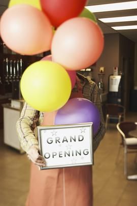 Grand opening decorations attract attention and create a festive atmosphere. Business Launch Party, Mental Health Clinic, Grand Opening Party, X Picture, Opening A Boutique, Community Business, Store Opening, Branding Photoshoot, Remodels