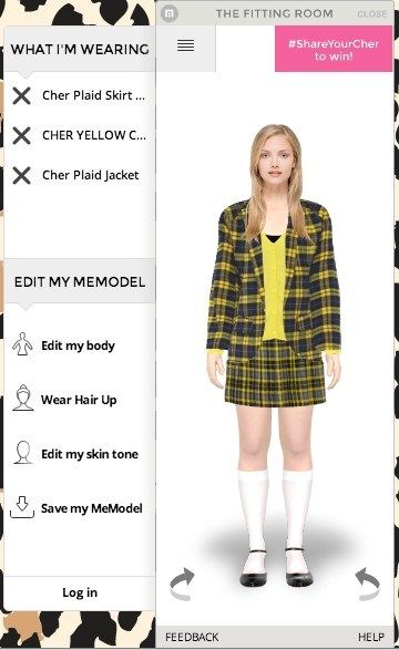 The virtual Cher Horowitz in Metail Clueless Outfits Inspiration, Cher Horowitz Aesthetic, Cher Horowitz Outfit, Cher Clueless Outfit, Clueless Party, Wardrobe App, Clueless Closet, Closet App, Barbie Store